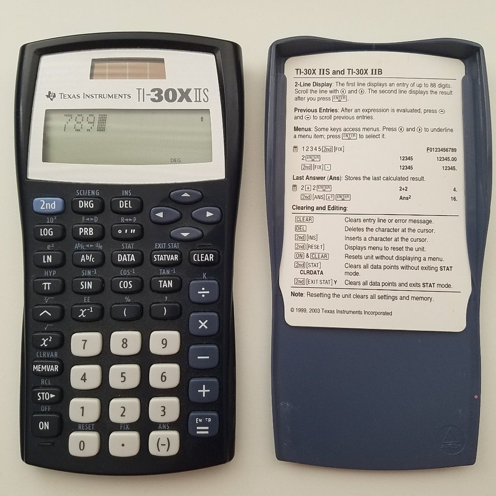 Texas Instruments TI-30XIIS Scientific Calculator